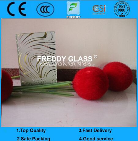 Toughened Silk Screen Printing Laminated Glass, Tempered Enamel Glass, Ceramic Coated Glass Mirrors,